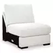 Wynncroft Manor Chalk Performance Fabric 5 Piece Modular Sectional