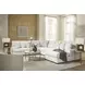 Wynncroft Manor Chalk Performance Fabric 5 Piece Modular Sectional with RAF Chaise