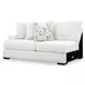 Wynncroft Manor Chalk Performance Fabric 5 Piece Modular Sectional with RAF Chaise