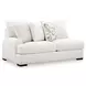 Wynncroft Manor Chalk Performance Fabric 5 Piece Modular Sectional