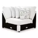 Wynncroft Manor Chalk Performance Fabric 5 Piece Modular Sectional