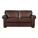 Danforth Caramel Leather 70" Loveseat