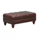 Waverly Caramel Leather Living Room Set with Nailhead Trim