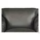 Bexley Ash Leather Upholstered Accent Chair with Nailhead Trim