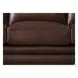 Bexley Caramel Leather 92" Sofa with Nailhead Trim