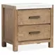 Plum Creek Sierra Brown and Elite Dove Upholstered Panel Bedroom Set