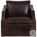 Orwell Chocolate Swivel Lounge Chair