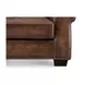 Capton Russet Leather 69" Loveseat