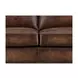 Capton Russet Leather 69" Loveseat