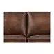 Capton Russet Leather 69" Loveseat