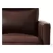 Arden Chestnut Leather Zero Gravity Power Recliner with Power Headrest and USB Charging