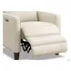 Arden Vanilla Leather Zero Gravity Power Recliner with Power Headrest and USB Charging