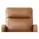 Arden Cognac Leather Zero Gravity Power Recliner with Power Headrest and USB Charging