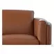 Kona Nutmeg Leather 88" Sofa