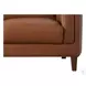 Kona Nutmeg Leather 88" Sofa