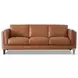 Kona Nutmeg Top Grain Leather Sofa