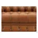 Haworth Saddle Leather 88" Sofa with Nailhead Trim