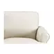 Soleil Vanilla Leather Upholstered Lounge Chair