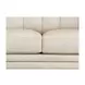Elric Vanilla Leather 62" Loveseat