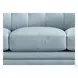 Elric Spa Blue Leather 62" Loveseat