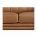 Elric Cognac Leather 62" Loveseat