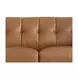 Elric Cognac Leather 62" Loveseat