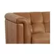Elric Cognac Leather 62" Loveseat