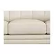 Elric Vanilla Leather 84" Sofa