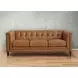 Elric Cognac Leather 84" Sofa