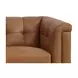 Elric Cognac Leather 84" Sofa