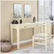 Craftsman Antique Cream Desk Chair