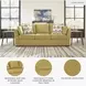 Keerwick Sunflower 94" Sofa