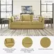 Keerwick Sunflower Queen 94" Sofa Sleeper