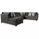 Reidshire Steel Gray Modular Sectional