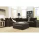 Maxton Heights Bittersweet Upholstered Square Oversized Accent Ottoman
