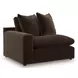 Maxton Heights Bittersweet 2 Piece Modular Sectional Sofa with Pillows