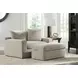 Maxton Heights Pebble Upholstered Chair and A Half with Pillow
