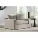 Maxton Heights Pebble Upholstered Chair and A Half with Pillow