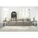 Maxton Heights Pebble 3 Piece Modular Sectional Sofa