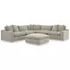 Maxton Heights Pebble 5 Piece Modular Sectional