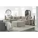 Maxton Heights Pebble 4 Piece Modular Sectional