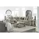 Maxton Heights Pebble 4 Piece Modular Sectional