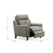 Cordell Slate Leather Zero Gravity Power Recliner with Power Headrest and USB Charging