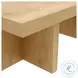 Donte Natural Rectangular Coffee Table