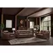Upton Chestnut Leather Living Room Set