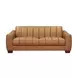 Baylor Cinnamon Leather 84" Sofa