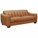 Baylor Cinnamon Leather 84" Sofa