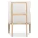 Greenvale Beige Performance Fabric Arm Chair Set of 2