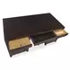 Driftwood Dark Brown 72" Executive Desk