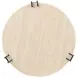 Timberline Beige And Gray Small Round Spot Table